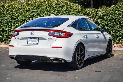 Platinum White Pearl 2023 Honda Civic Sport Touring