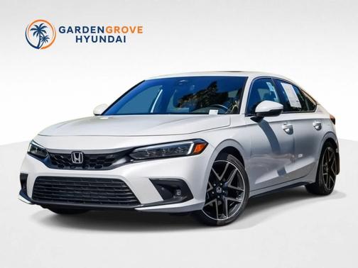 Platinum White Pearl 2023 Honda Civic Sport Touring