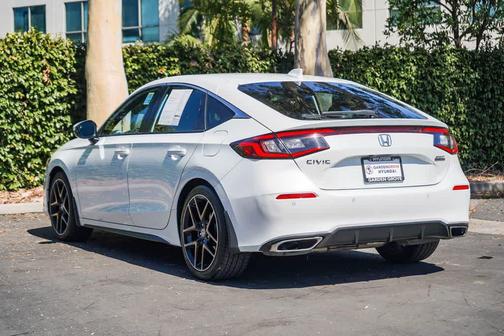 Platinum White Pearl 2023 Honda Civic Sport Touring