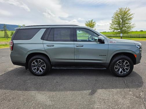 Silver Sage Metallic 2024 Chevrolet Tahoe Z71