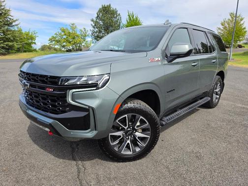 Silver Sage Metallic 2024 Chevrolet Tahoe Z71