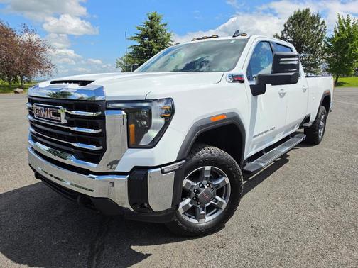 Summit White 2025 GMC Sierra 3500 SLE