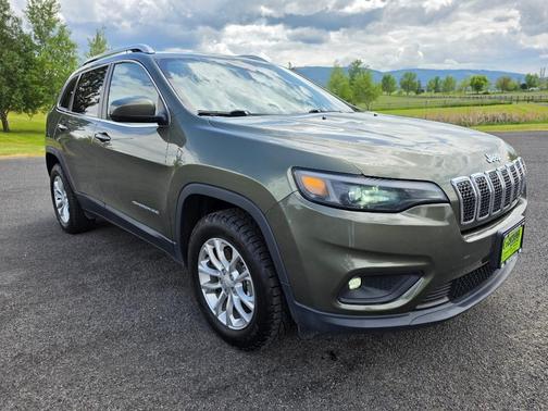 Olive Green Pearlcoat 2019 Jeep Cherokee Latitude