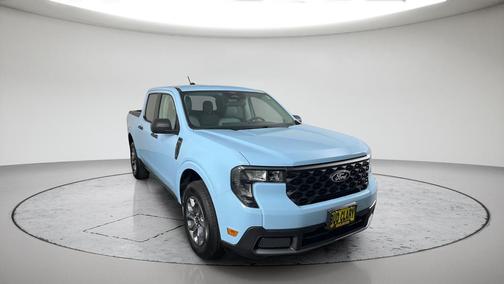 Blue 2026 Ford Maverick XLT