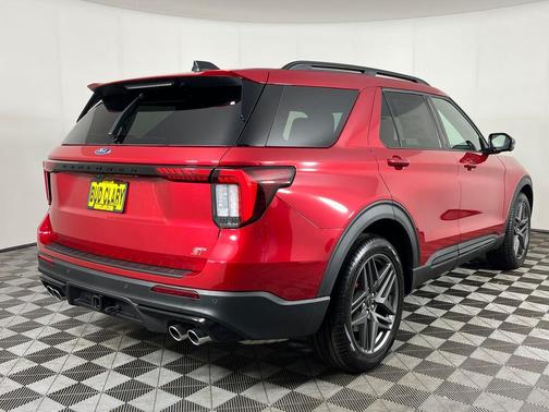 Red 2026 Ford Explorer ST