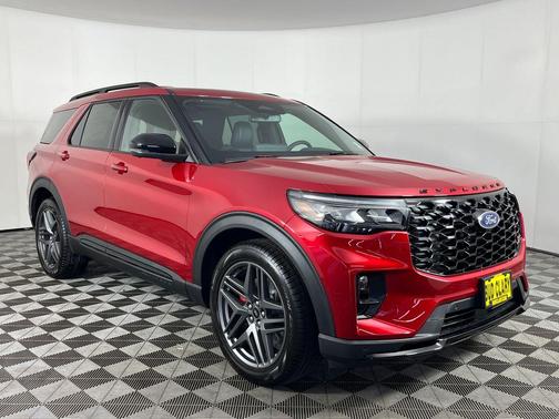 Red 2026 Ford Explorer ST