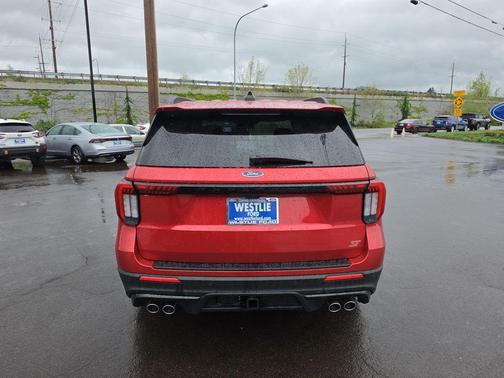 Red 2026 Ford Explorer ST