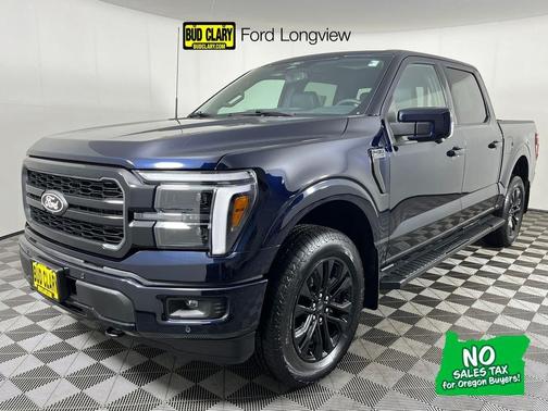 Blue 2026 Ford F-150 Lariat