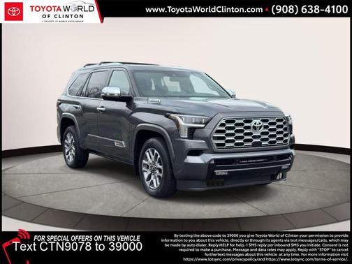 Magnetic Gray Metallic 2026 Toyota Sequoia 1794 EDITION