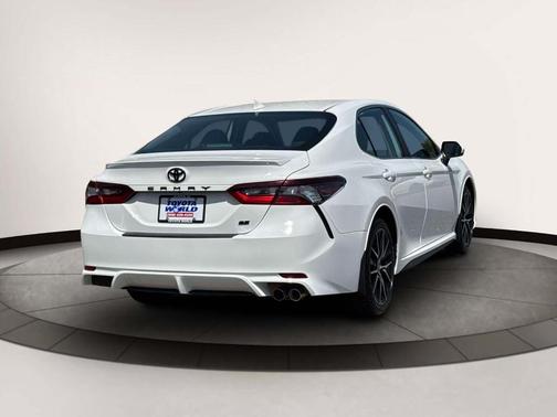 White 2024 Toyota Camry SE