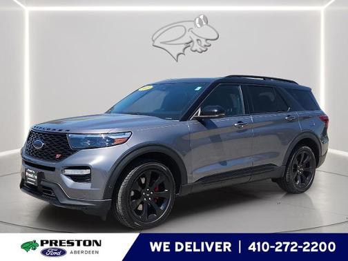 CARBONIZED GRAY METALLIC 2021 Ford Explorer ST
