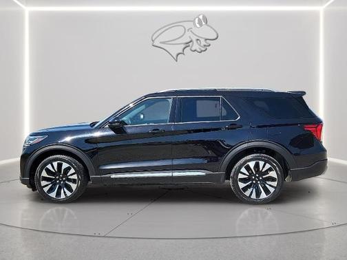 AGATE BLACK METALLIC 2025 Ford Explorer PLATINUM