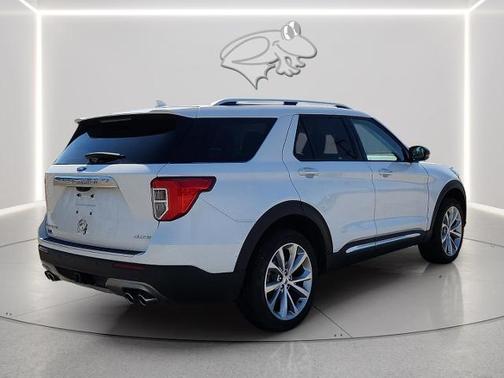 STAR WHITE MET TRI-COAT 2023 Ford Explorer PLATINUM