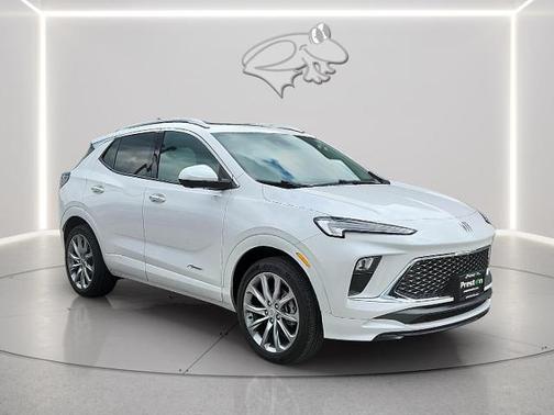 White Frost Tri-Coat 2024 Buick Encore GX AVENIR