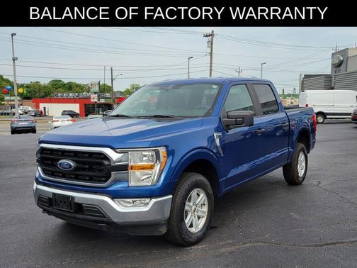 Blue Metallic 2022 Ford F-150 XLT