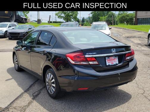 Crystal Black Pearl 2013 Honda Civic LX