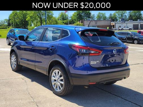 Caspian Blue Metallic 2021 Nissan Rogue Sport S
