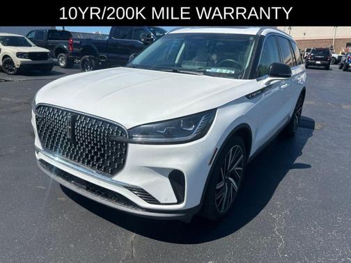 White Metallic 2025 Lincoln Aviator Reserve AWD