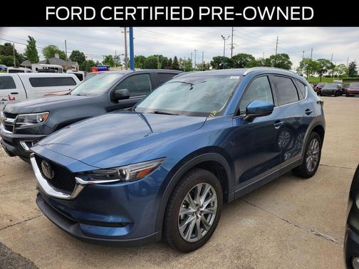 Eternal Blue Mica 2021 Mazda CX-5 Grand Touring