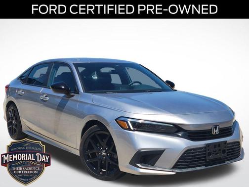 Lunar Silver Metallic 2023 Honda Civic Sport