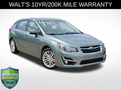 Jasmine Green Metallic 2016 Subaru Impreza 2.0i Sport Limited