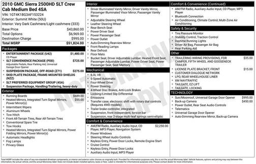 2010 GMC Sierra 2500 SLT