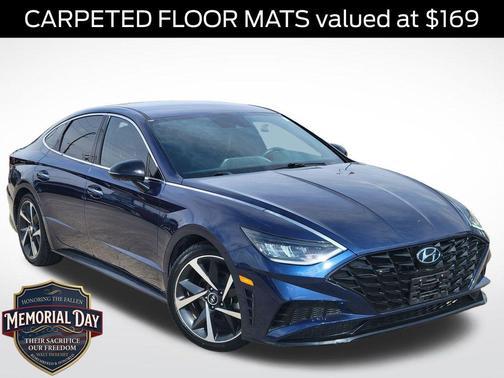 Stormy Blue 2021 Hyundai SONATA SEL Plus