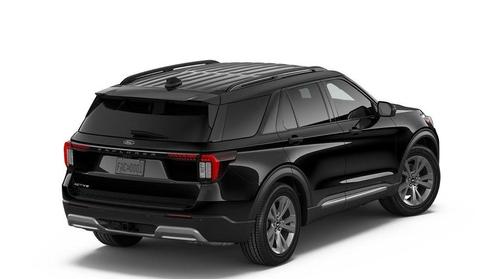 Agate Black Metallic 2026 Ford Explorer Active