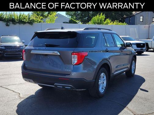 Gray Metallic 2022 Ford Explorer XLT