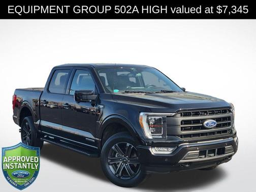 Black Metallic 2022 Ford F-150 Lariat