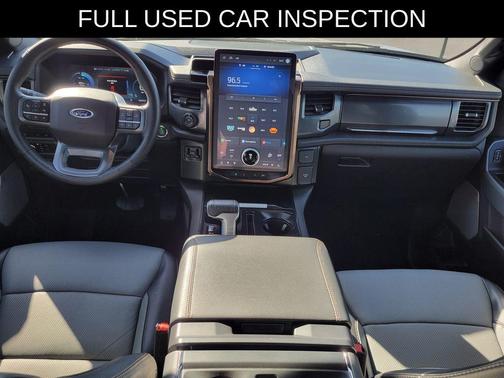 Gray Metallic 2023 Ford F-150 Lightning LARIAT