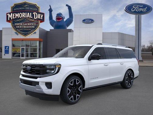 Star White 2026 Ford Expedition Max Platinum