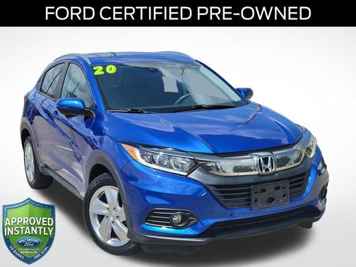Aegean Blue Metallic 2020 Honda HR-V EX