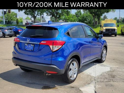 Aegean Blue Metallic 2020 Honda HR-V EX