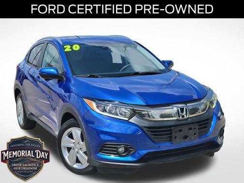 Aegean Blue Metallic 2020 Honda HR-V EX