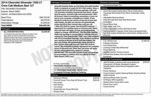 2014 Chevrolet Silverado 1500 LT