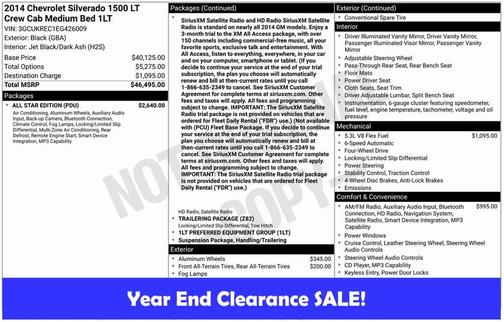 2014 Chevrolet Silverado 1500 LT