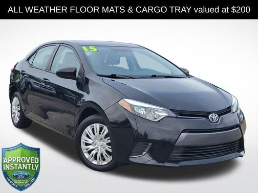 Black Sand Mica 2015 Toyota Corolla LE