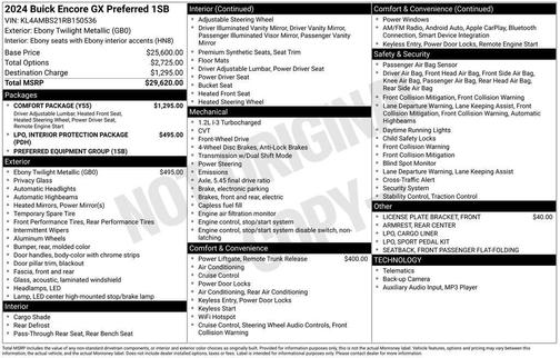 2024 Buick Encore GX Preferred