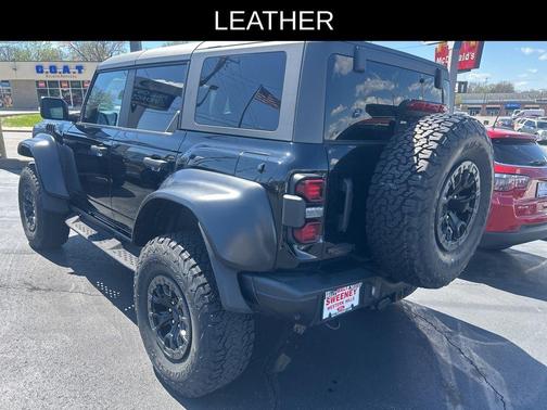 Shadow Black 2022 Ford Bronco Raptor