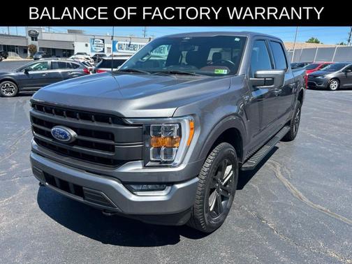 Gray Metallic 2022 Ford F-150 Lariat
