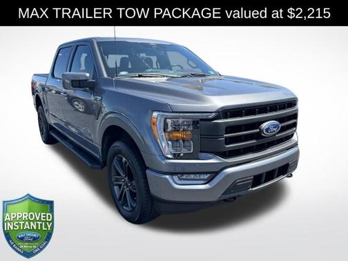 Gray Metallic 2022 Ford F-150 Lariat