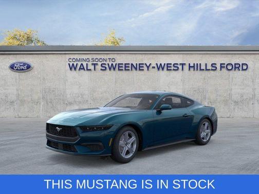 Adriatic Blue Metallic 2026 Ford Mustang EcoBoost