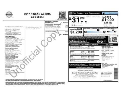 Brilliant Silver 2017 Nissan Altima 2.5 S
