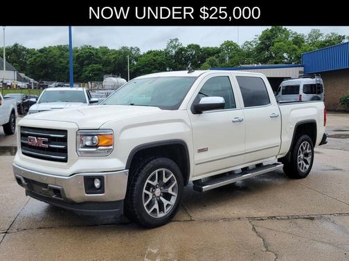 White Diamond Clearcoat 2014 GMC Sierra 1500 SLT