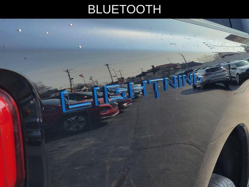 Black Metallic 2025 Ford F-150 Lightning LARIAT