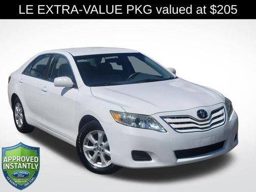 Super White 2011 Toyota Camry LE