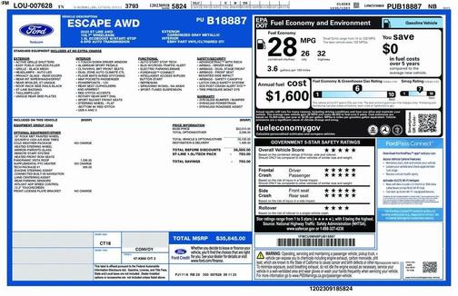 2023 Ford Escape ST-Line