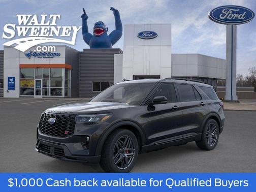 Black Metallic 2026 Ford Explorer ST