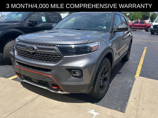 Carbonized Gray Metallic 2022 Ford Explorer Timberline